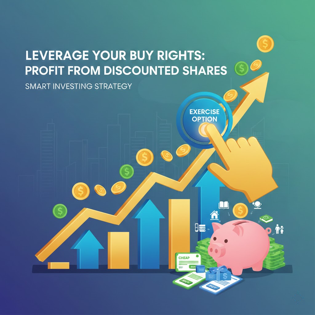2. Tận dụng quyền mua để kiếm tiền từ chứng khoán giá rẻ