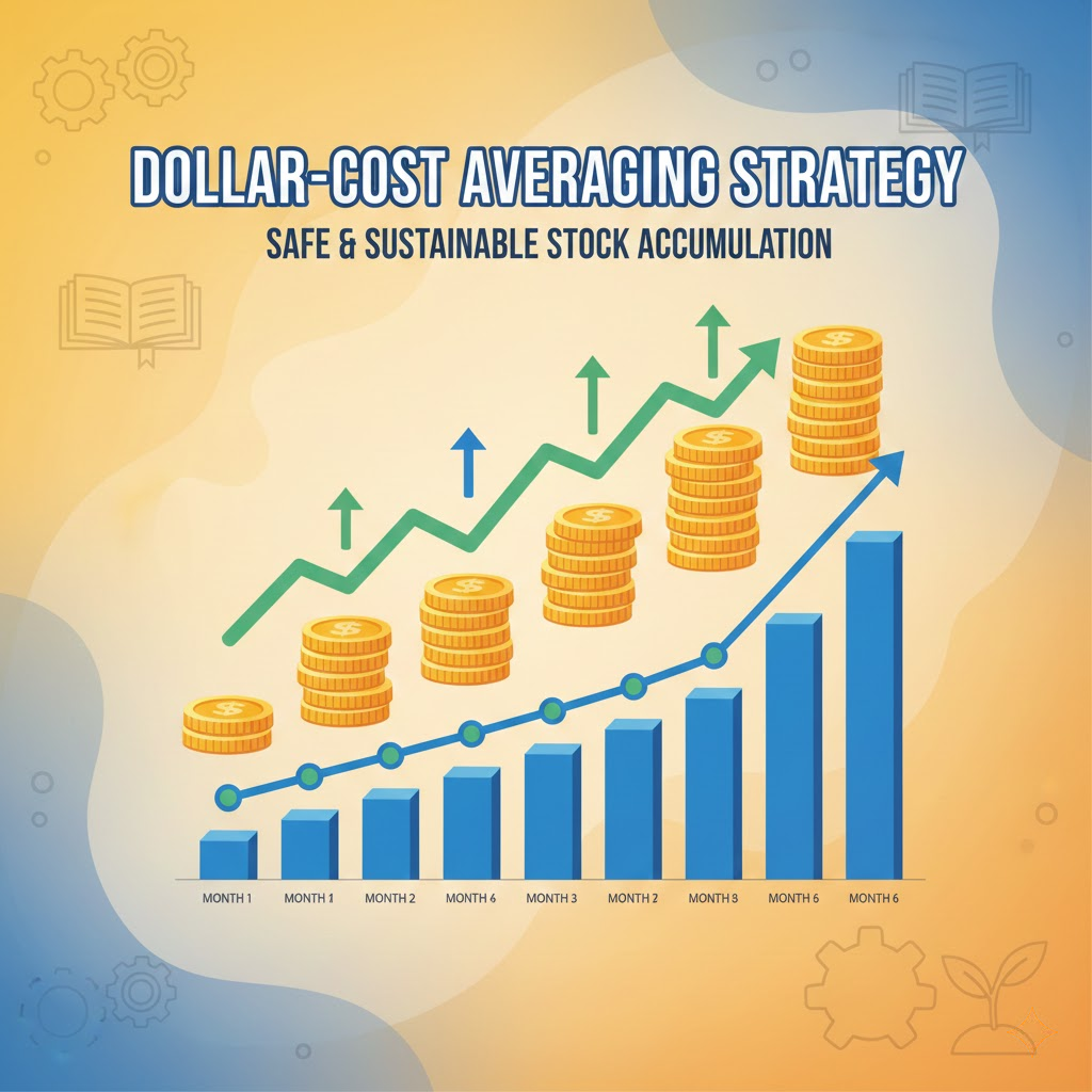 3. Chiến lược tích sản cổ phiếu (DCA) để kiếm tiền từ chứng khoán an toàn