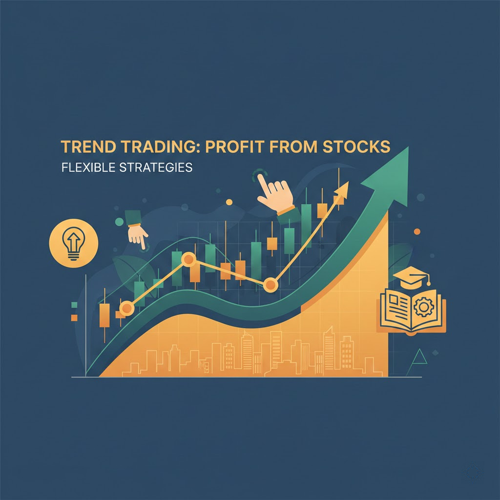 3. Giao dịch theo xu hướng: Cách kiếm tiền từ chứng khoán linh hoạt