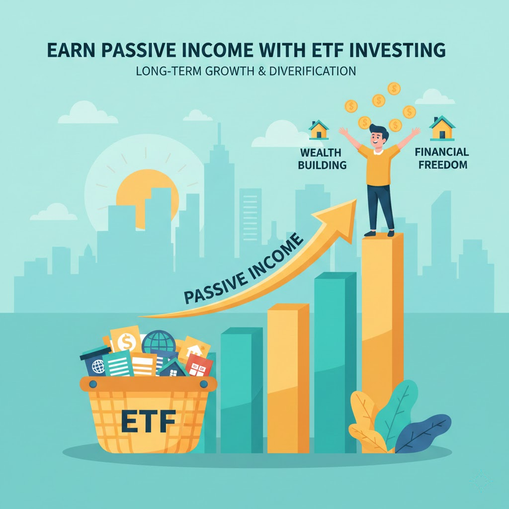 3. Kiếm tiền từ chứng khoán thụ động bằng quỹ ETF
