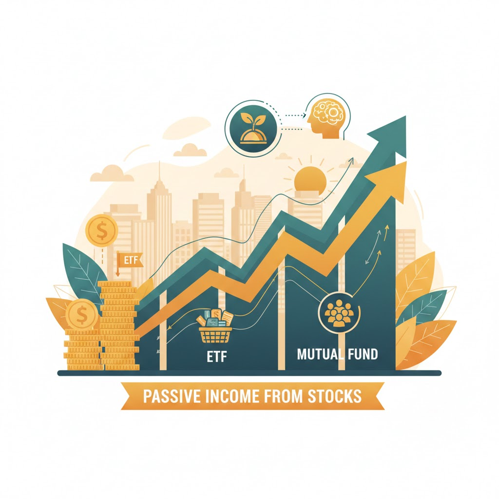 4. Kiếm tiền từ chứng khoán thụ động thông qua quỹ ETF và quỹ mở