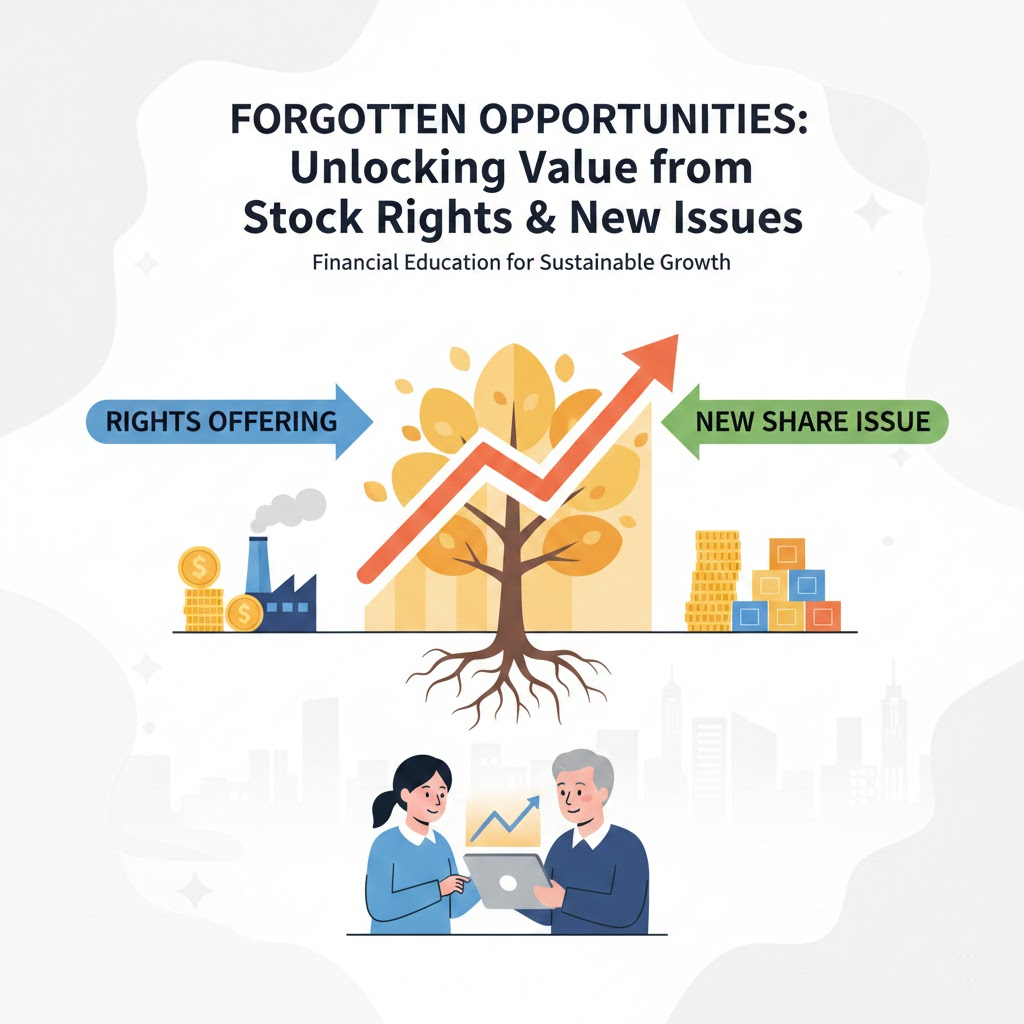 5. Tận dụng quyền mua và phát hành thêm: Cơ hội kiếm tiền từ chứng khoán bị lãng quên