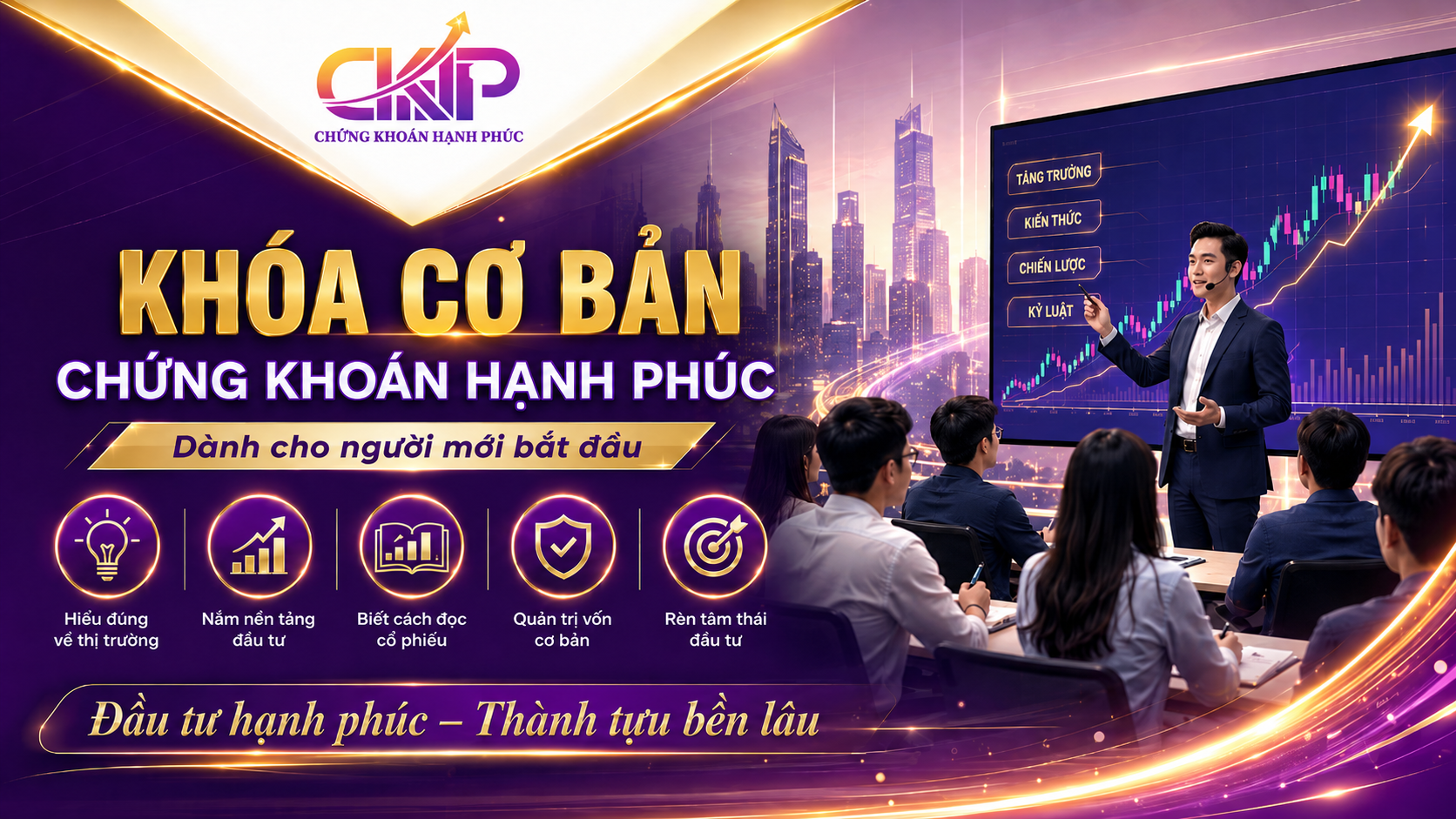 chứng khoán hạnh phúc, đầu tư